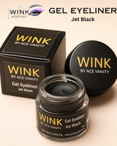 WINK by Ace Vanity – Gel Eyeliner Jet Black | Smudge-Proof, Long-Lasting, Vegan
